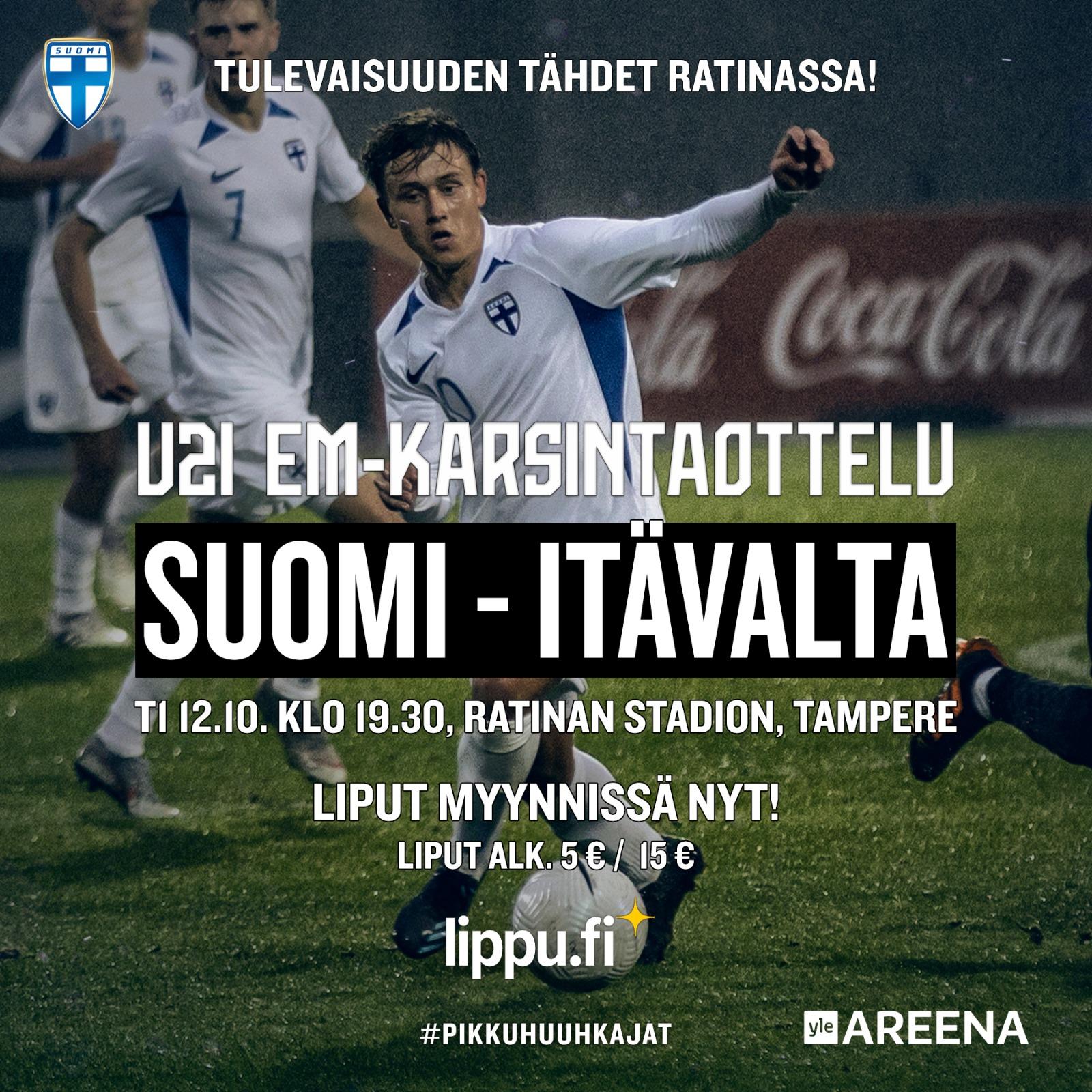 Pikkuhuuhkajat vs Itavalta