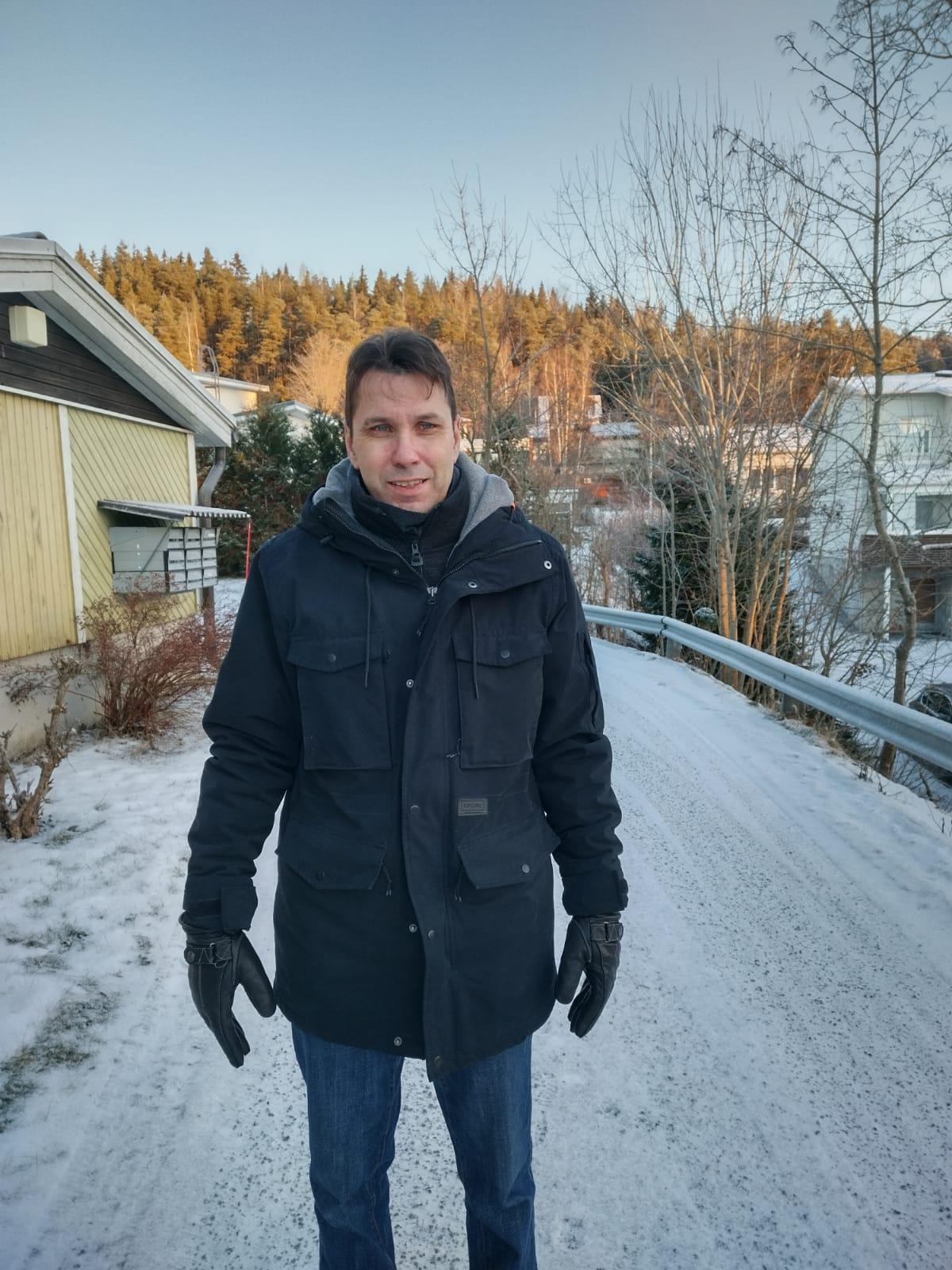 Joulukuun Kuukauden vapaaehtoinen Pekka