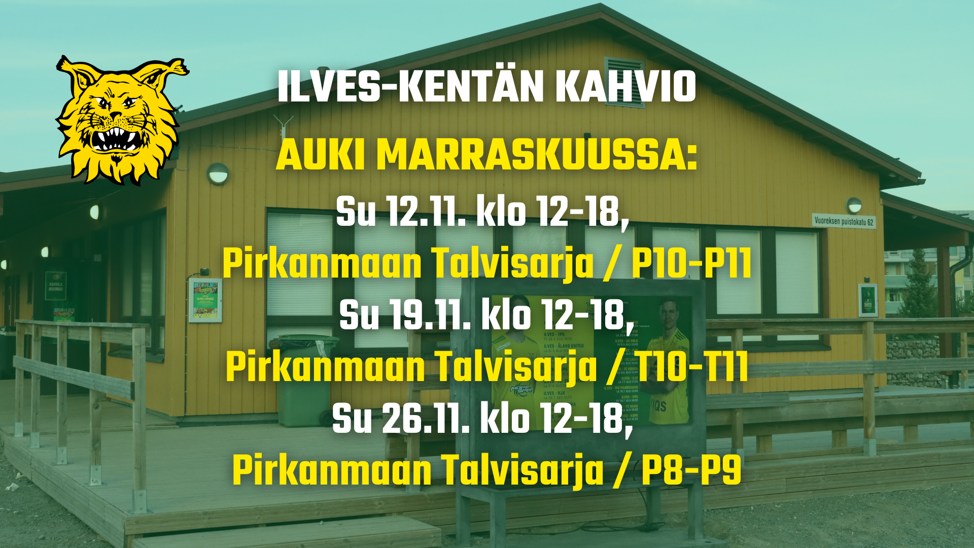 KAHVIO MARRASKUU KOTISIVU