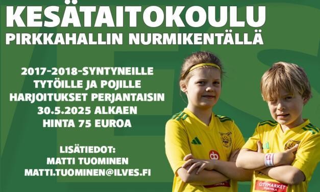 Kesätaitokoulut 2017-2018-syntyneille tytöille ja pojille.