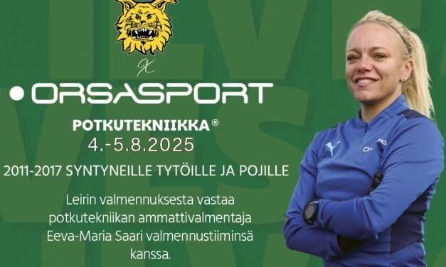 Orsasport potkutekniikkaleiri