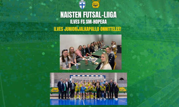 ILVES FS NAISET FUTSAL-LIIGAN HOPEAMITALISTIT