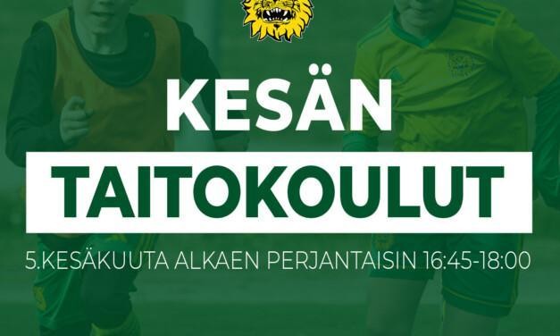 Kesätaitokoulut alkavat!